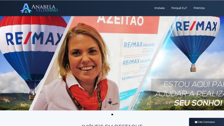 Anabela Velhinho - consultora imobiliária REMAX