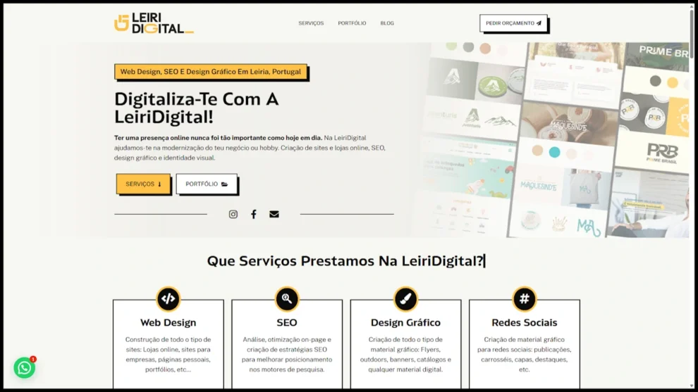 LeiriDigital | Web Design, SEO e Design Gráfico