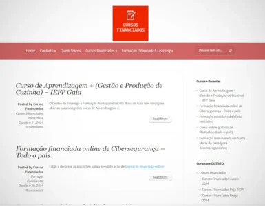 Cursos Financiados em Portugal