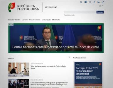 Portal Oficial do Governo da Republica Portuguesa